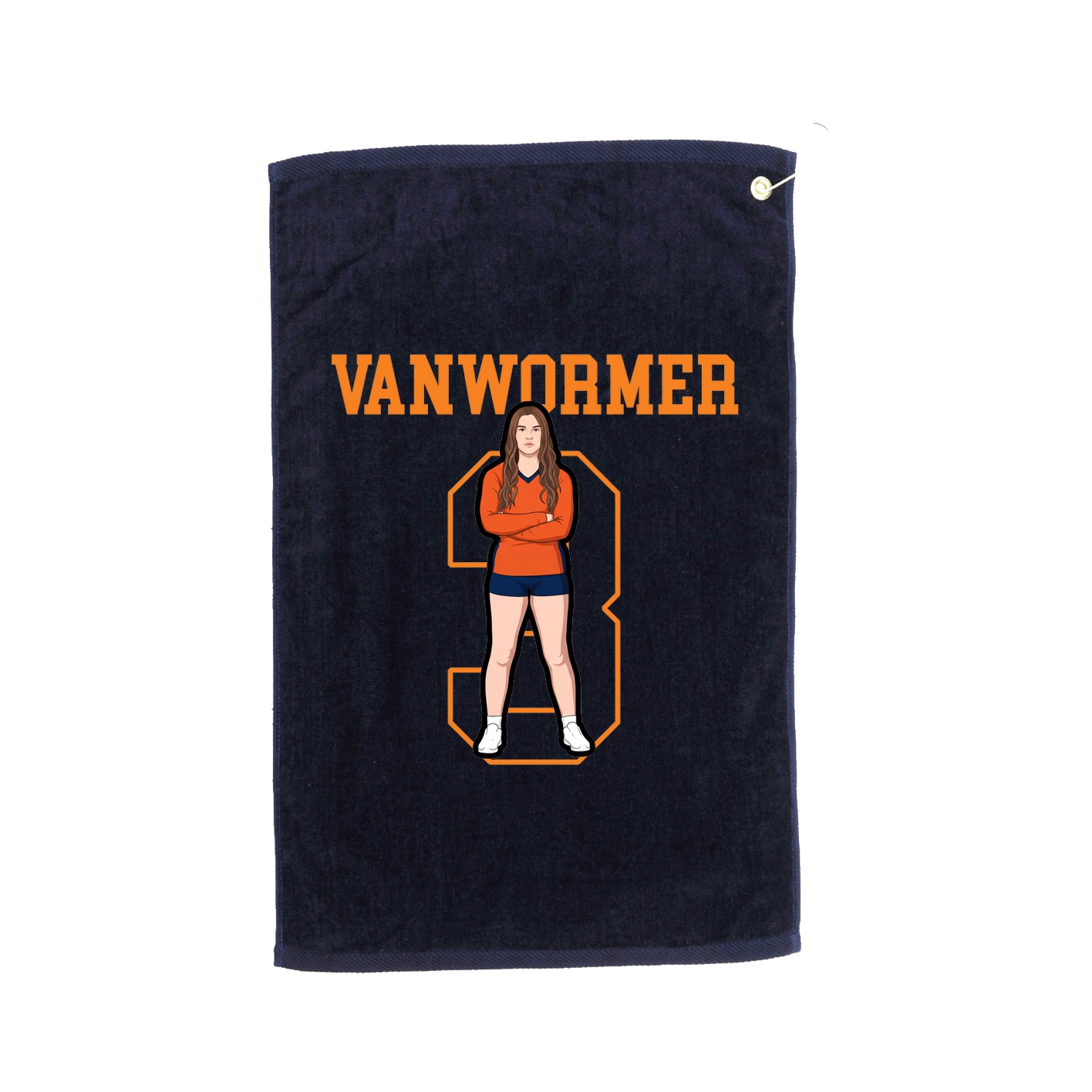 Golf Towel — Shirsey in Navy