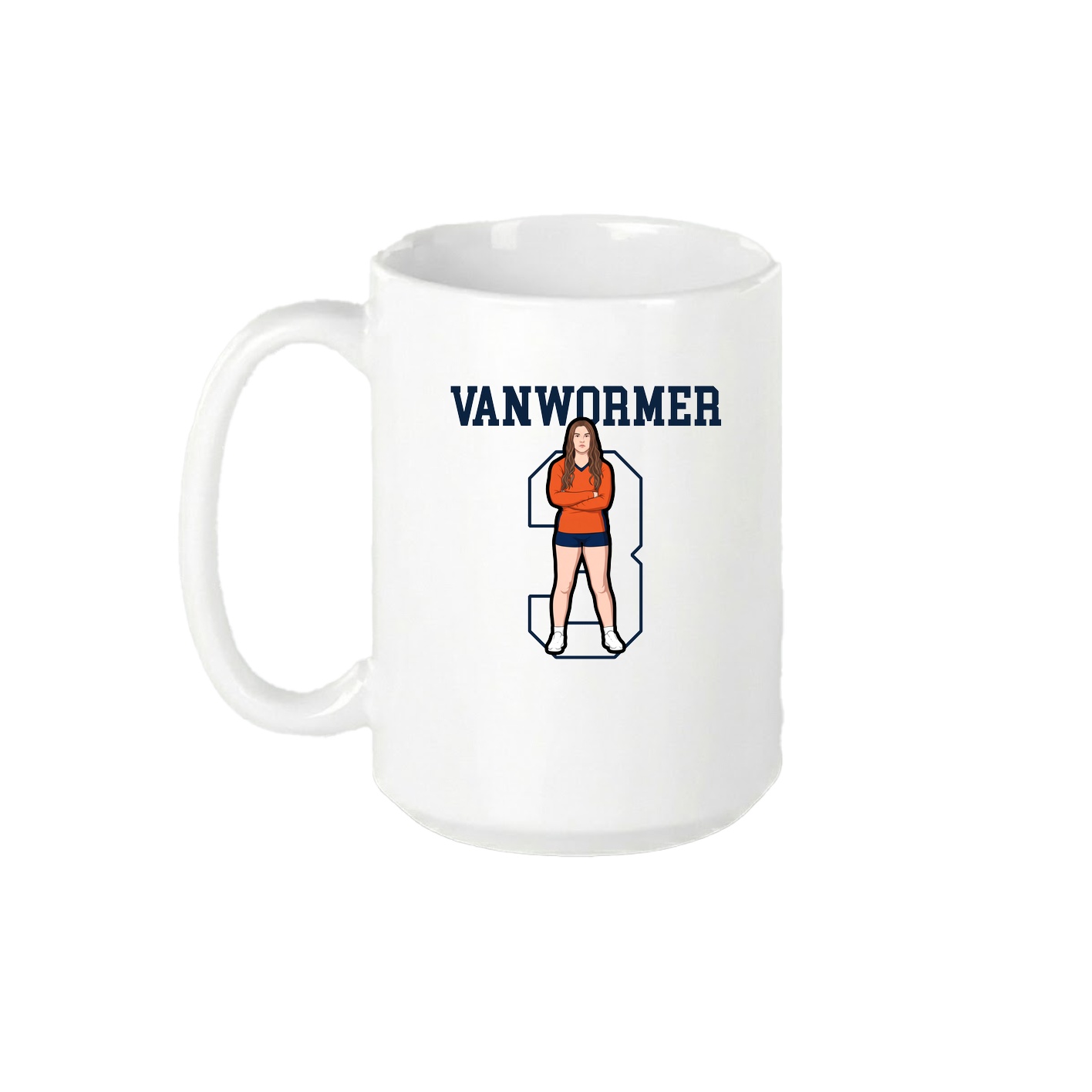 15oz Coffee Mug — Shirsey in White
