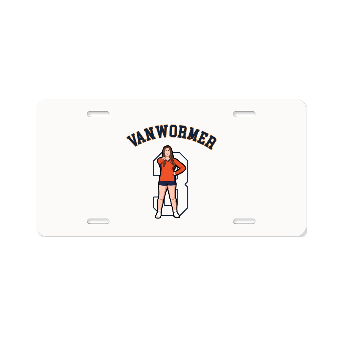 License Plate — Shirsey Arch in Classic