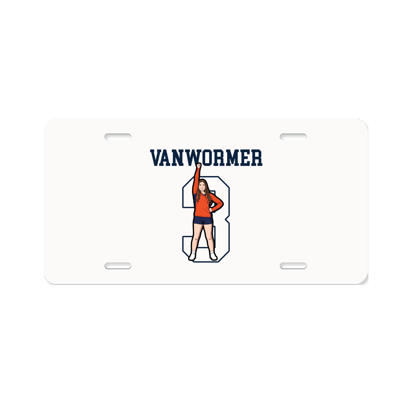 License Plate — Shirsey in Classic