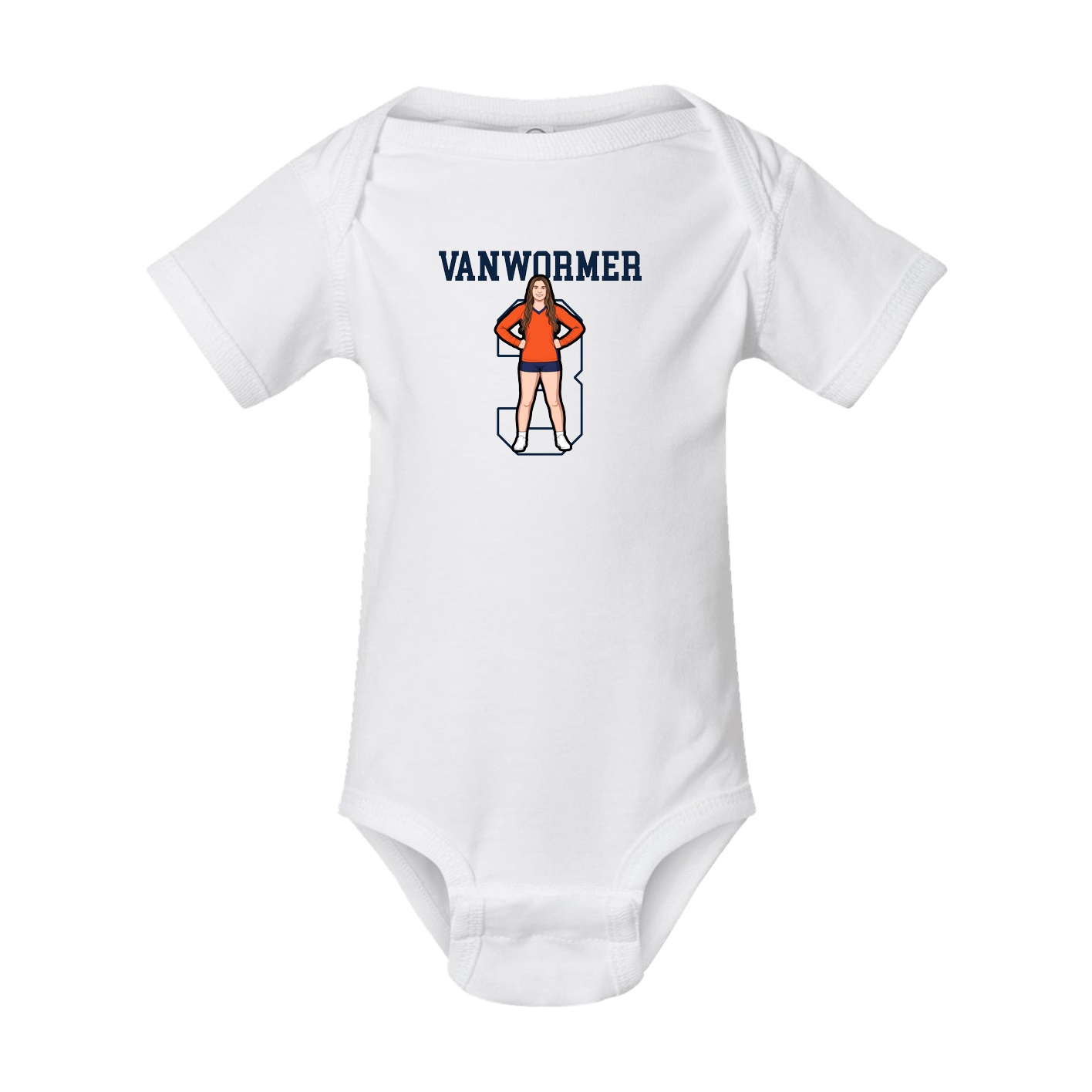Baby Onesie — Shirsey in White