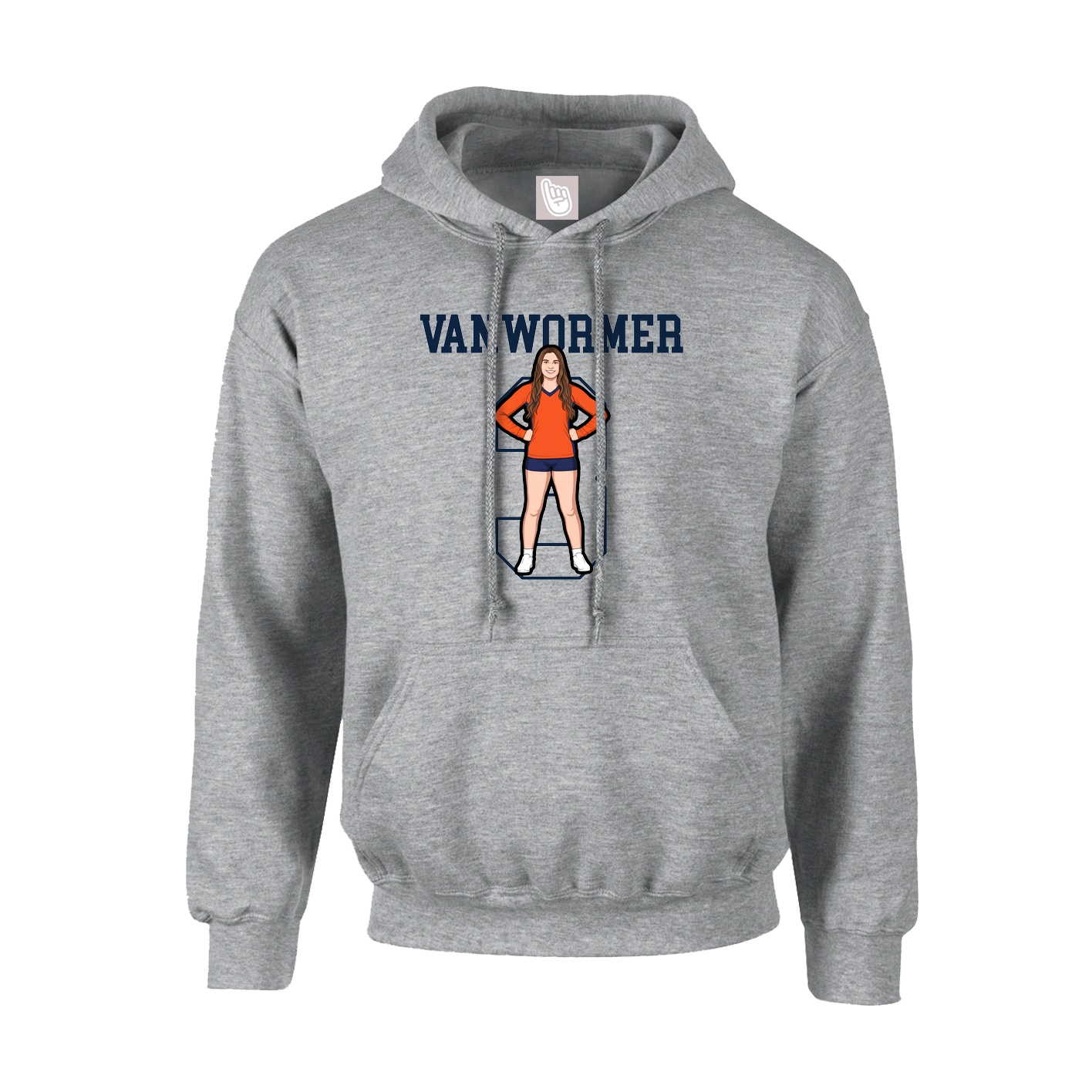 Youth Hoodie — Shirsey in Grey