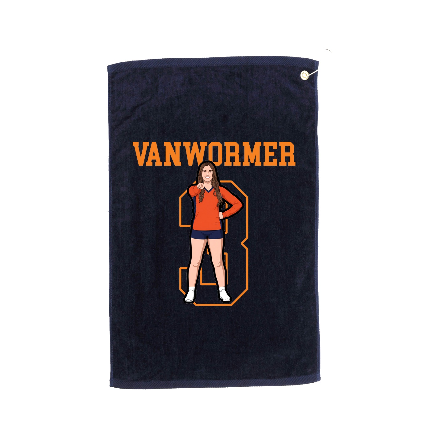 Golf Towel — Shirsey in Navy