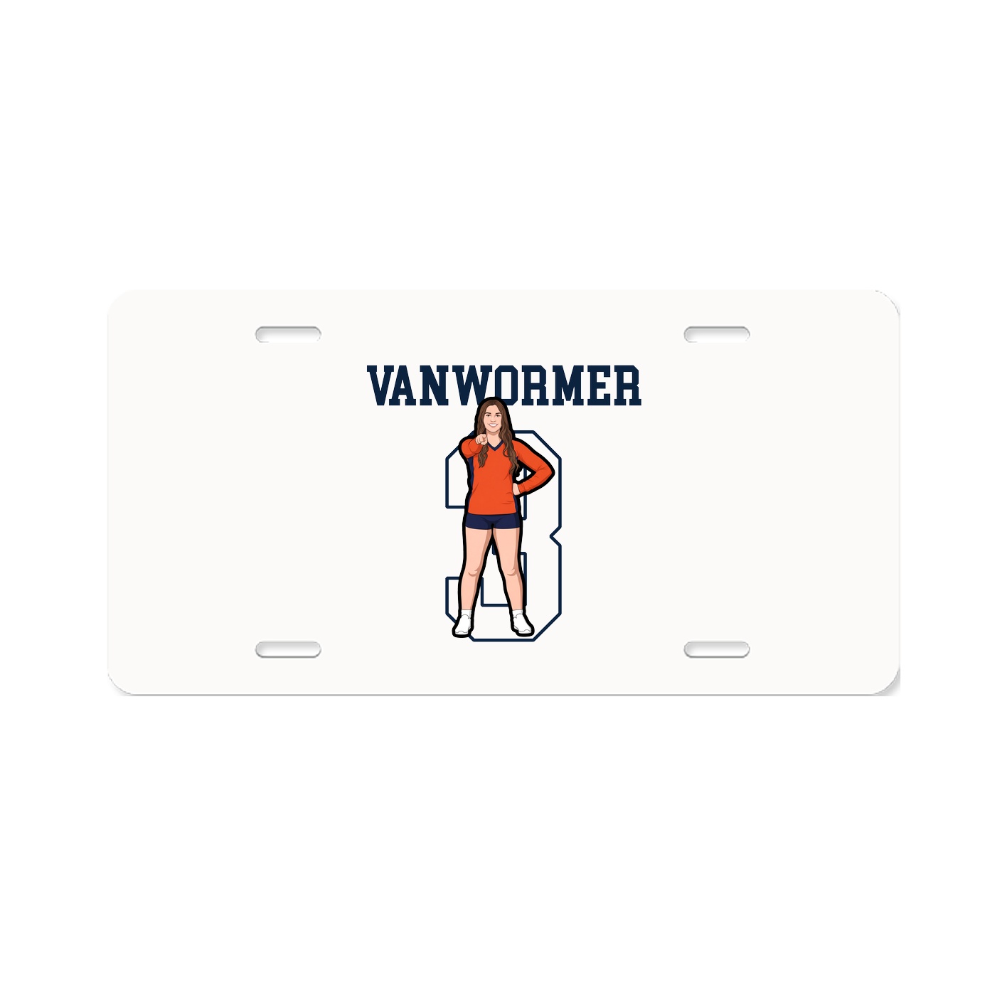 License Plate — Shirsey in Classic