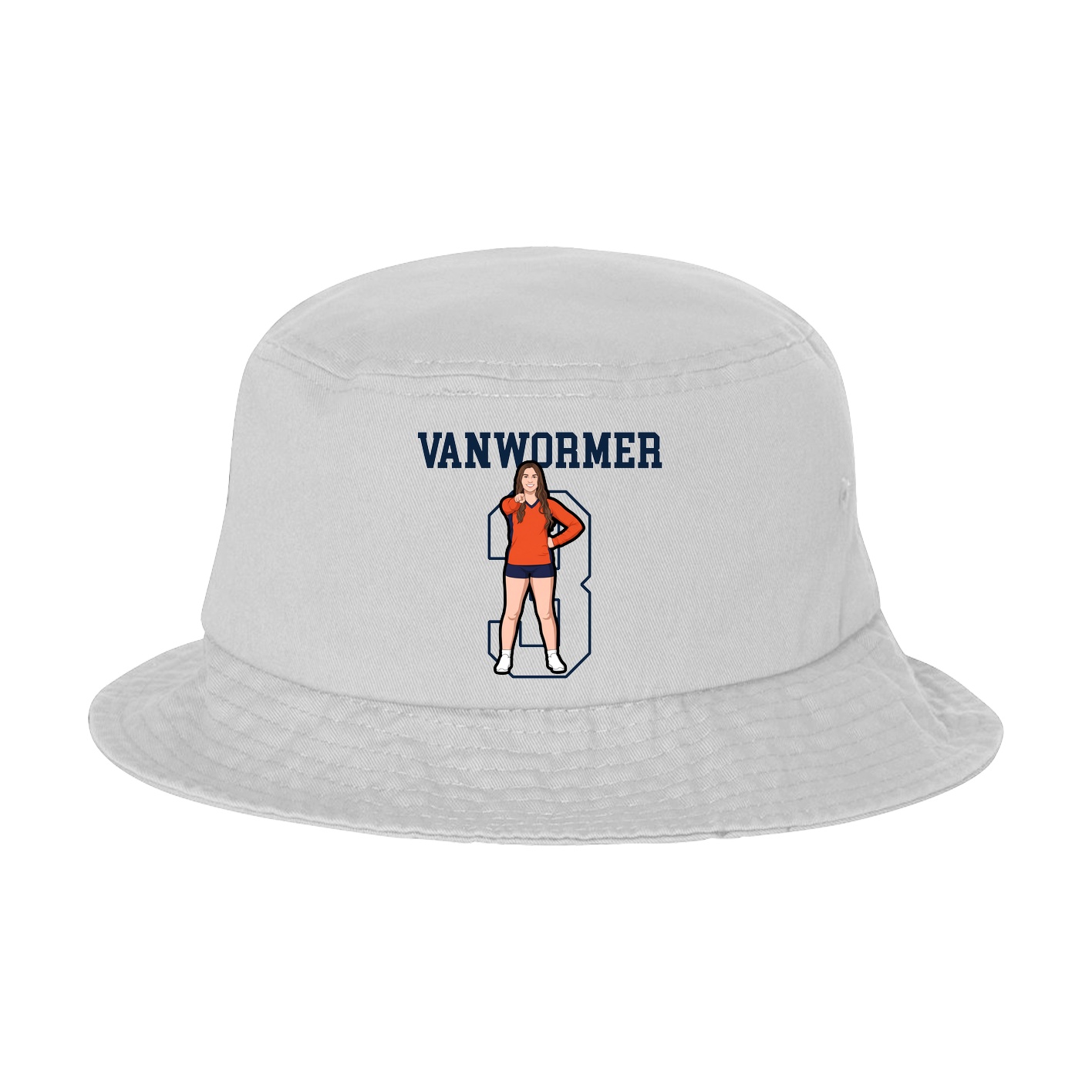 Bucket Cap — Shirsey in White