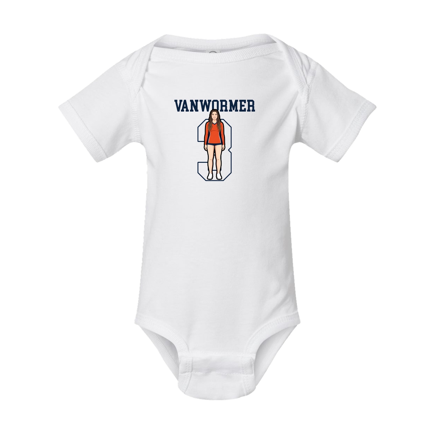 Baby Onesie — Shirsey in White