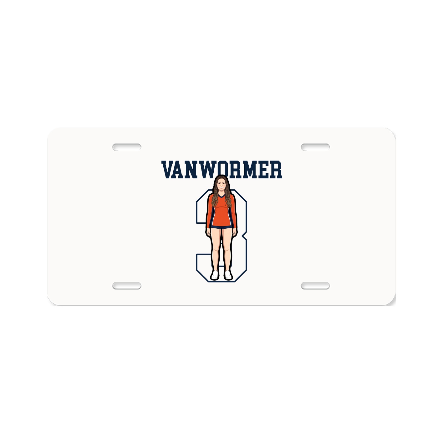 License Plate — Shirsey in Classic