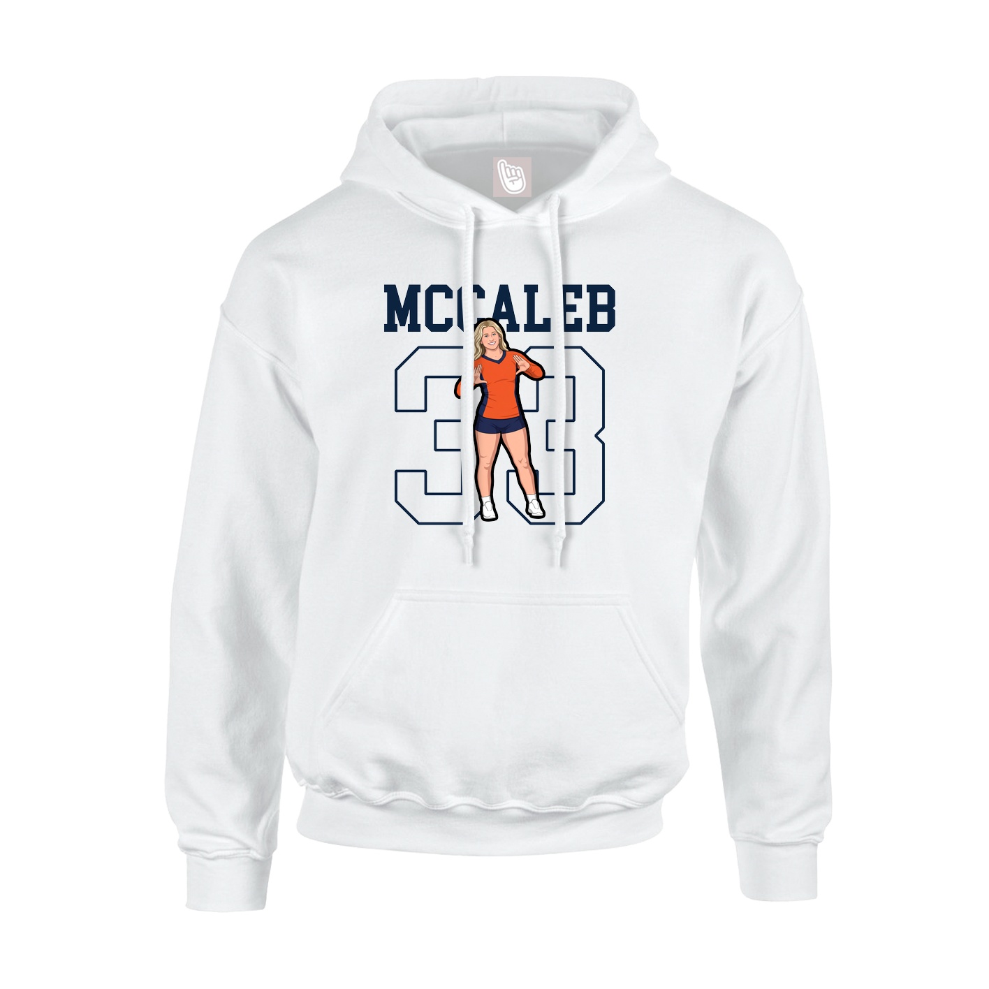 Youth Hoodie — Shirsey in White