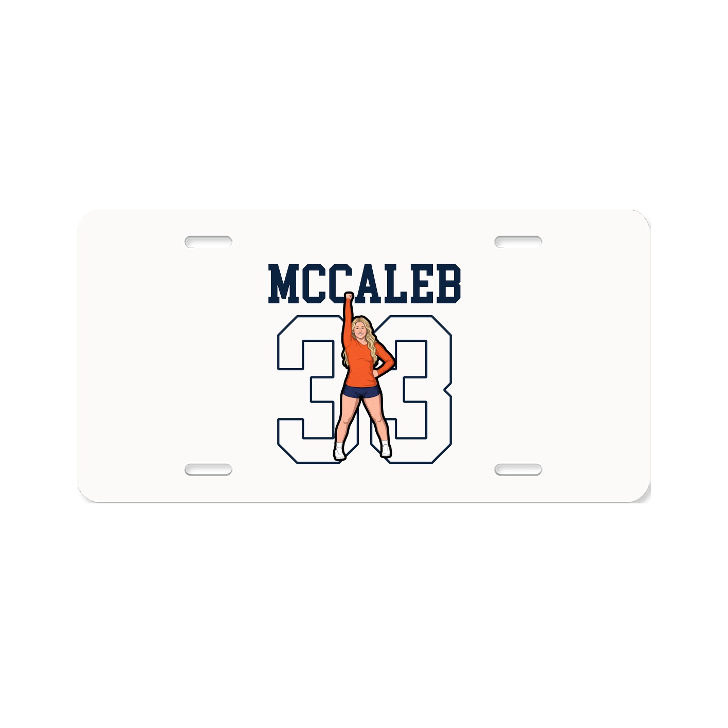 License Plate — Shirsey in Classic