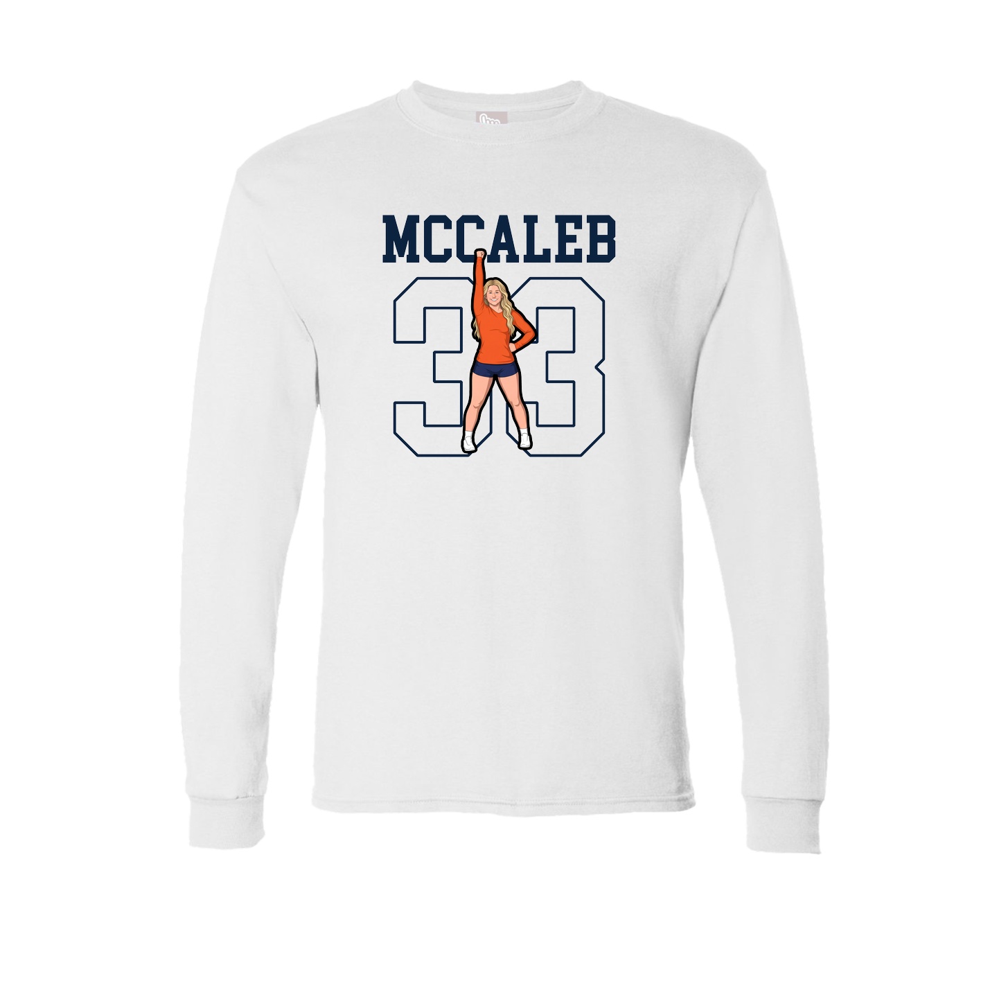 Long Sleeve Tee — Shirsey in White