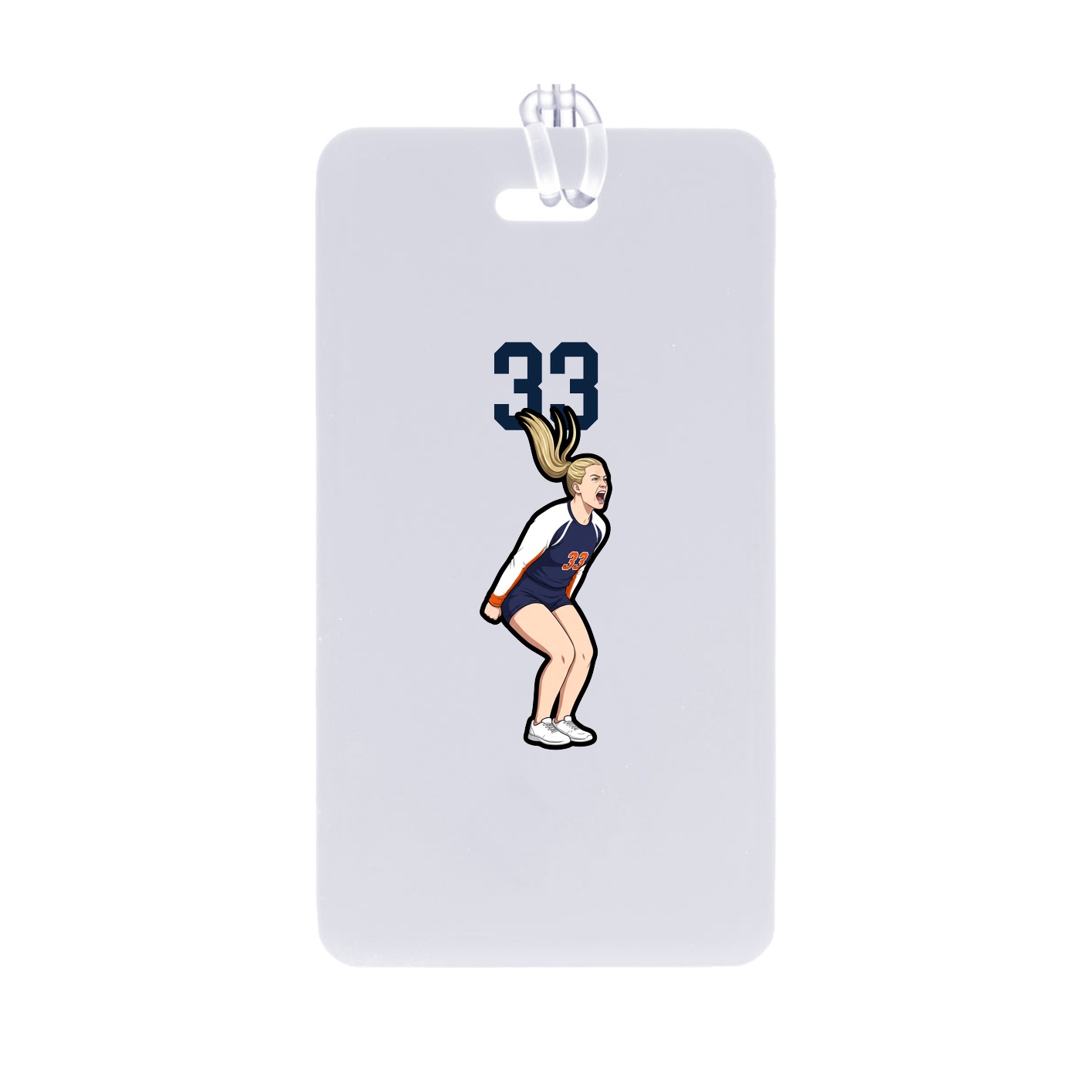 Bag Tag — Number Top in Classic