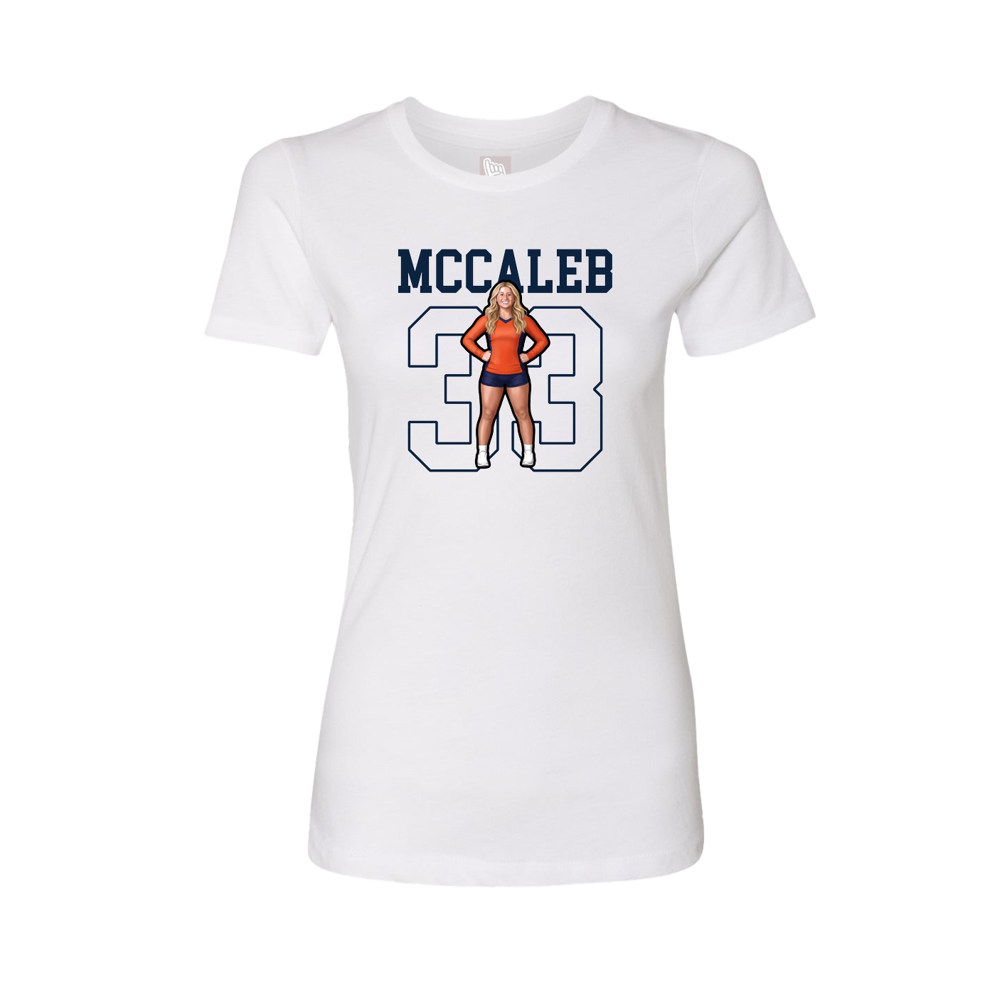 Fitted Women's Tee — Shirsey in White