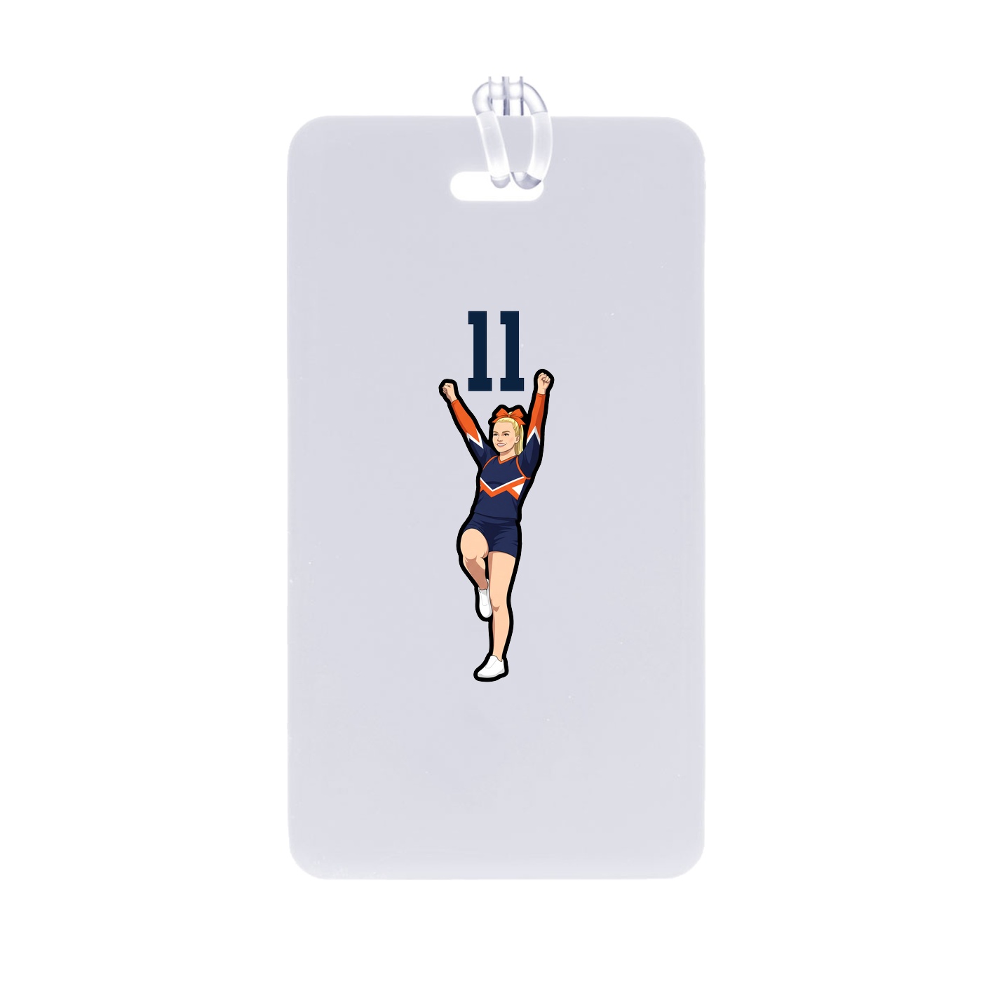 Bag Tag — Number Top in Classic
