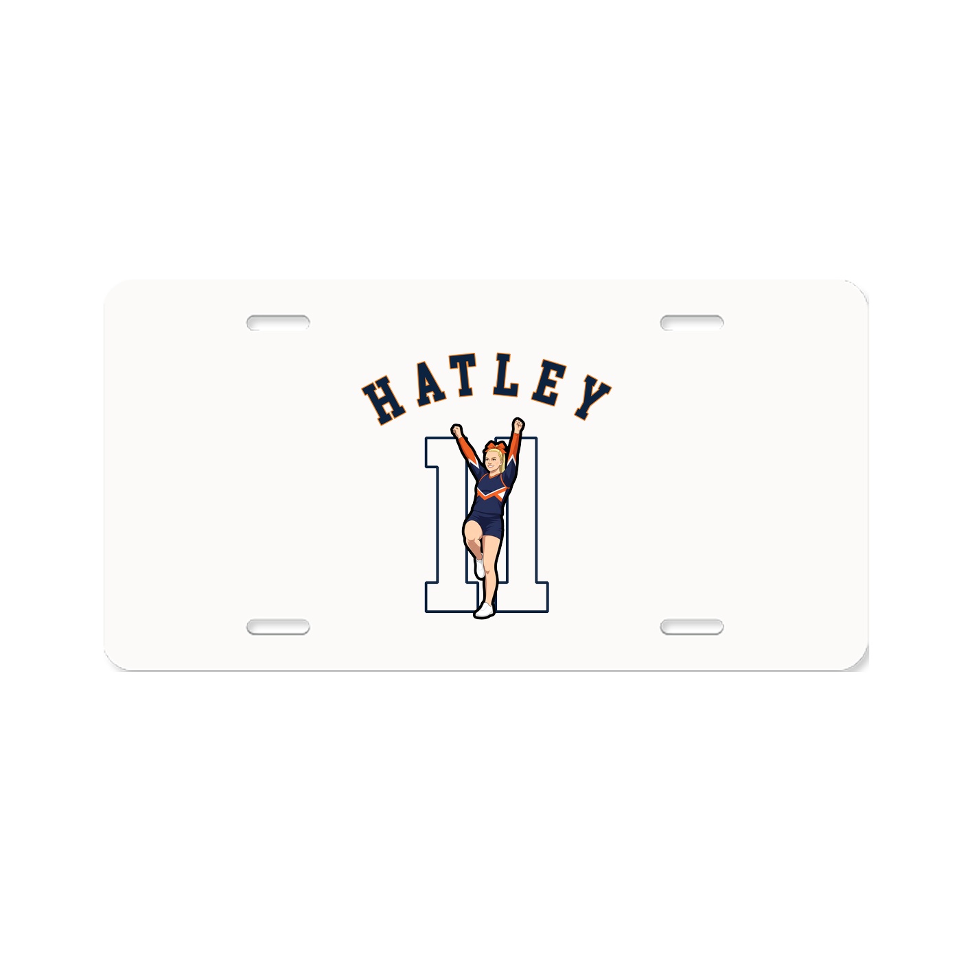 License Plate — Shirsey Arch in Classic