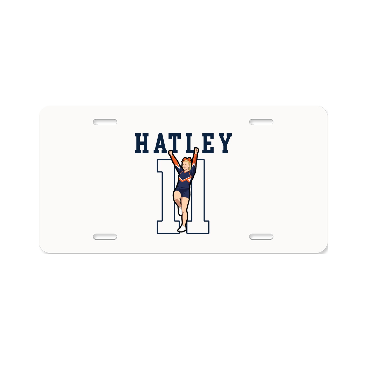 License Plate — Shirsey in Classic