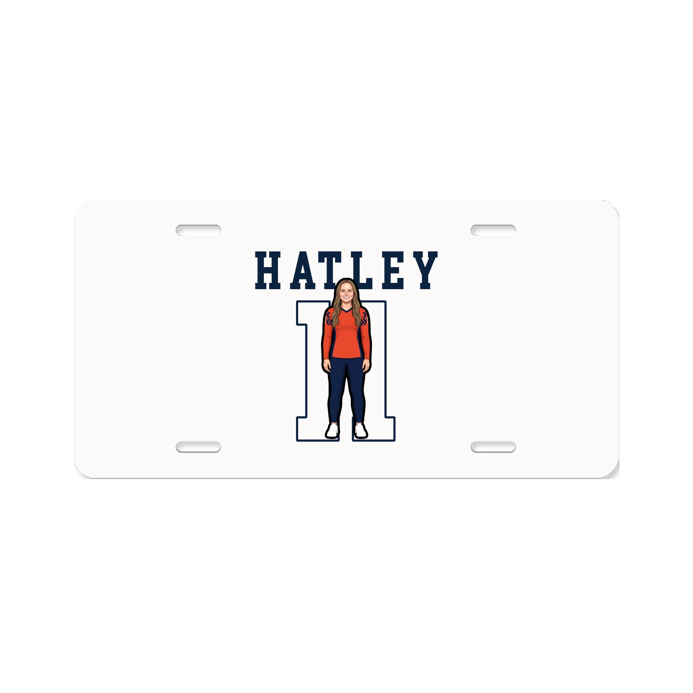 License Plate — Shirsey in Classic