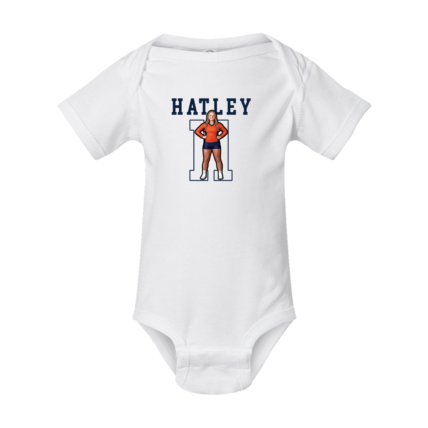 Baby Onesie — Shirsey in White