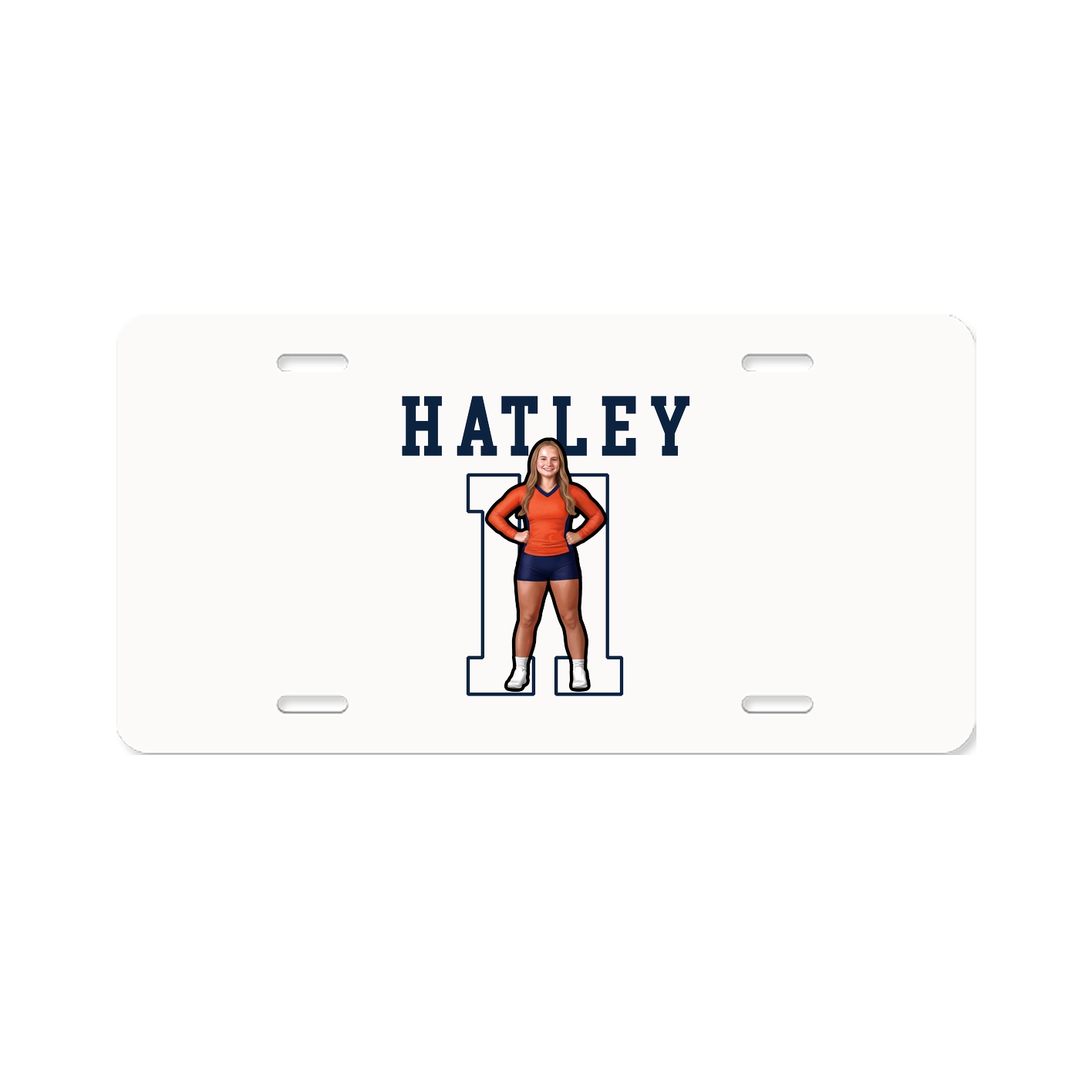 License Plate — Shirsey in Classic