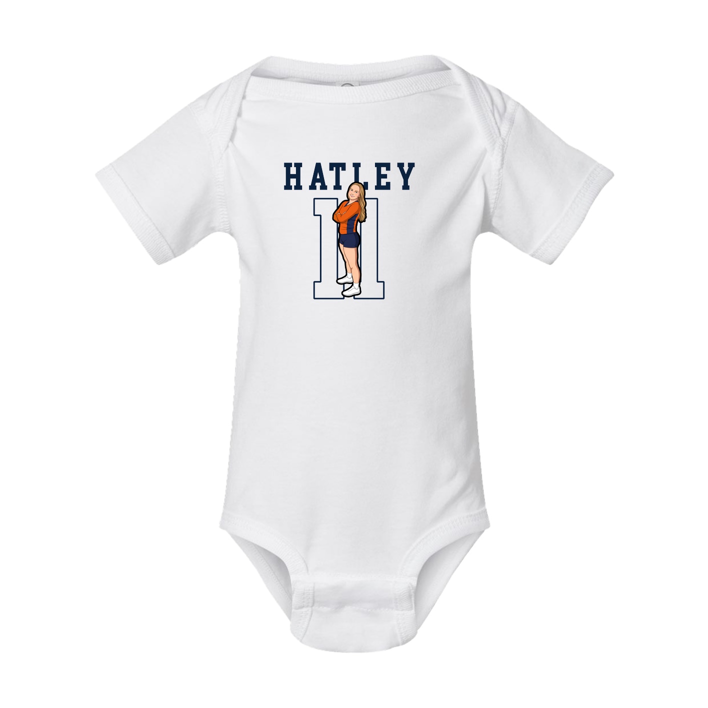 Baby Onesie — Shirsey in White
