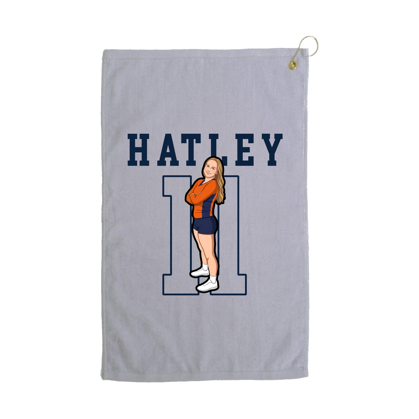 Golf Towel — Shirsey in Grey