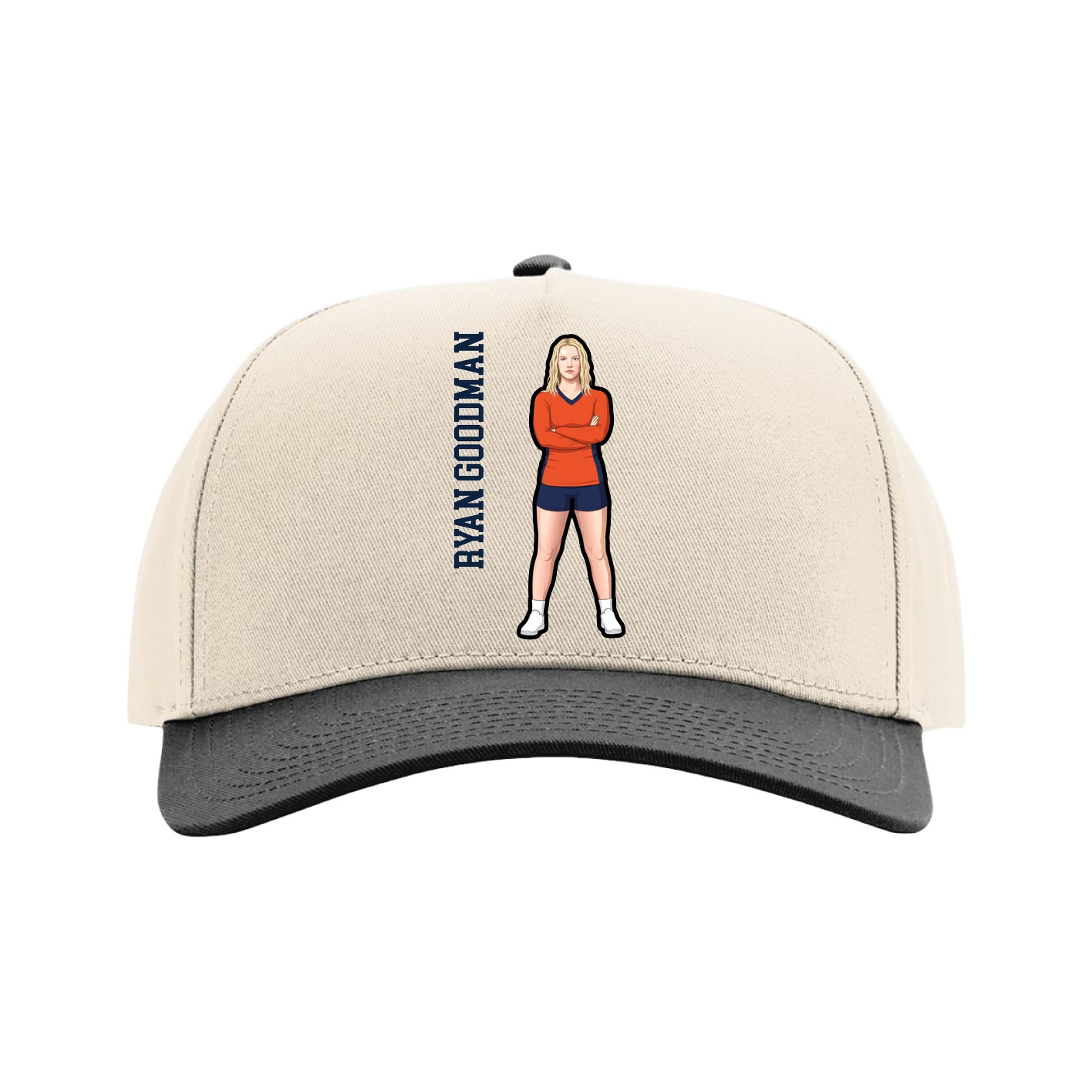 Full Fabric Five-Panel Champ Cap