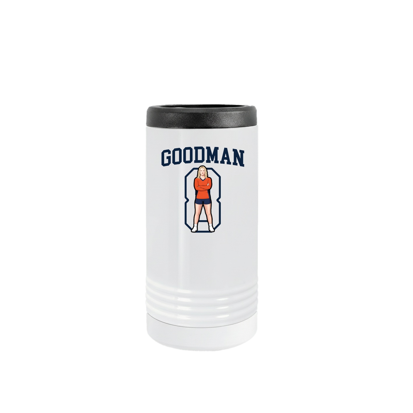 Slim Beverage Holder — Shirsey in White