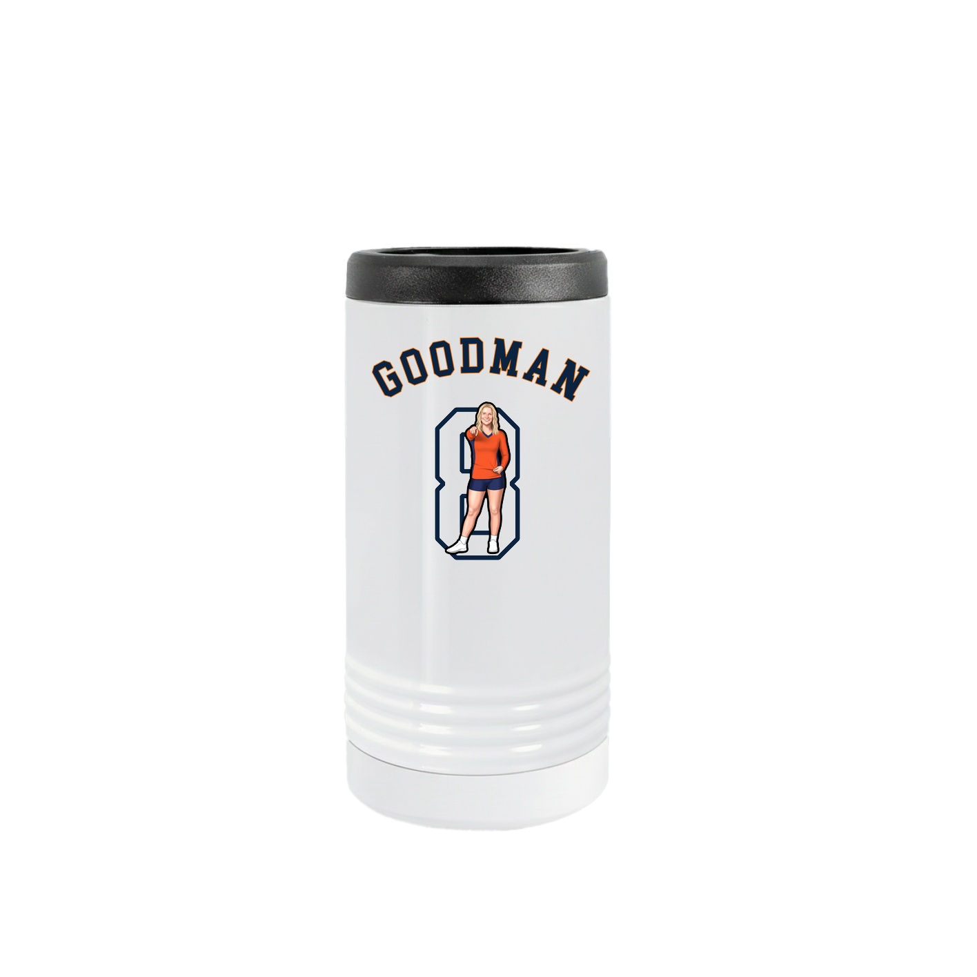 Slim Beverage Holder — Shirsey Arch in White