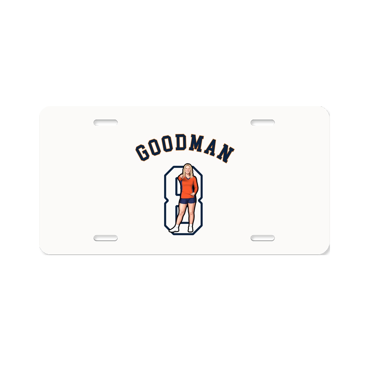 License Plate — Shirsey Arch in Classic