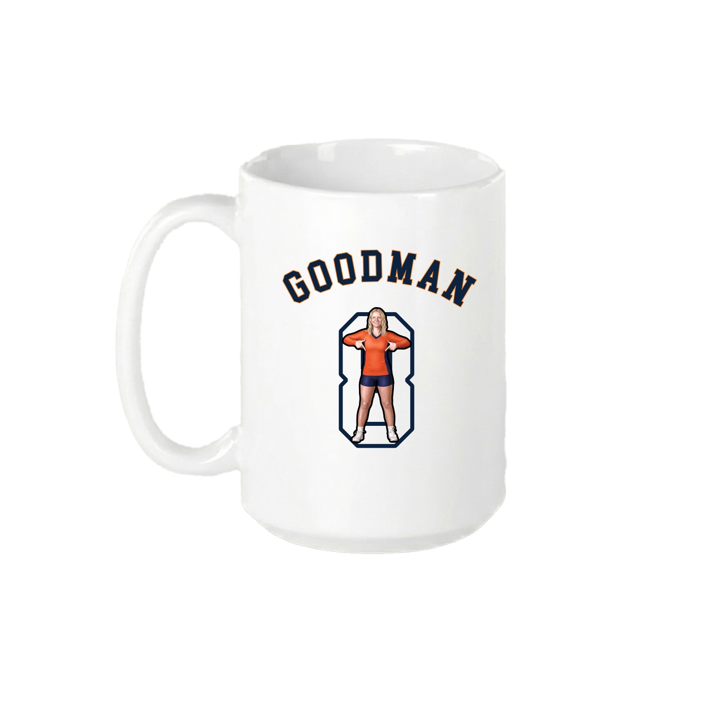 15oz Coffee Mug — Shirsey Arch in White