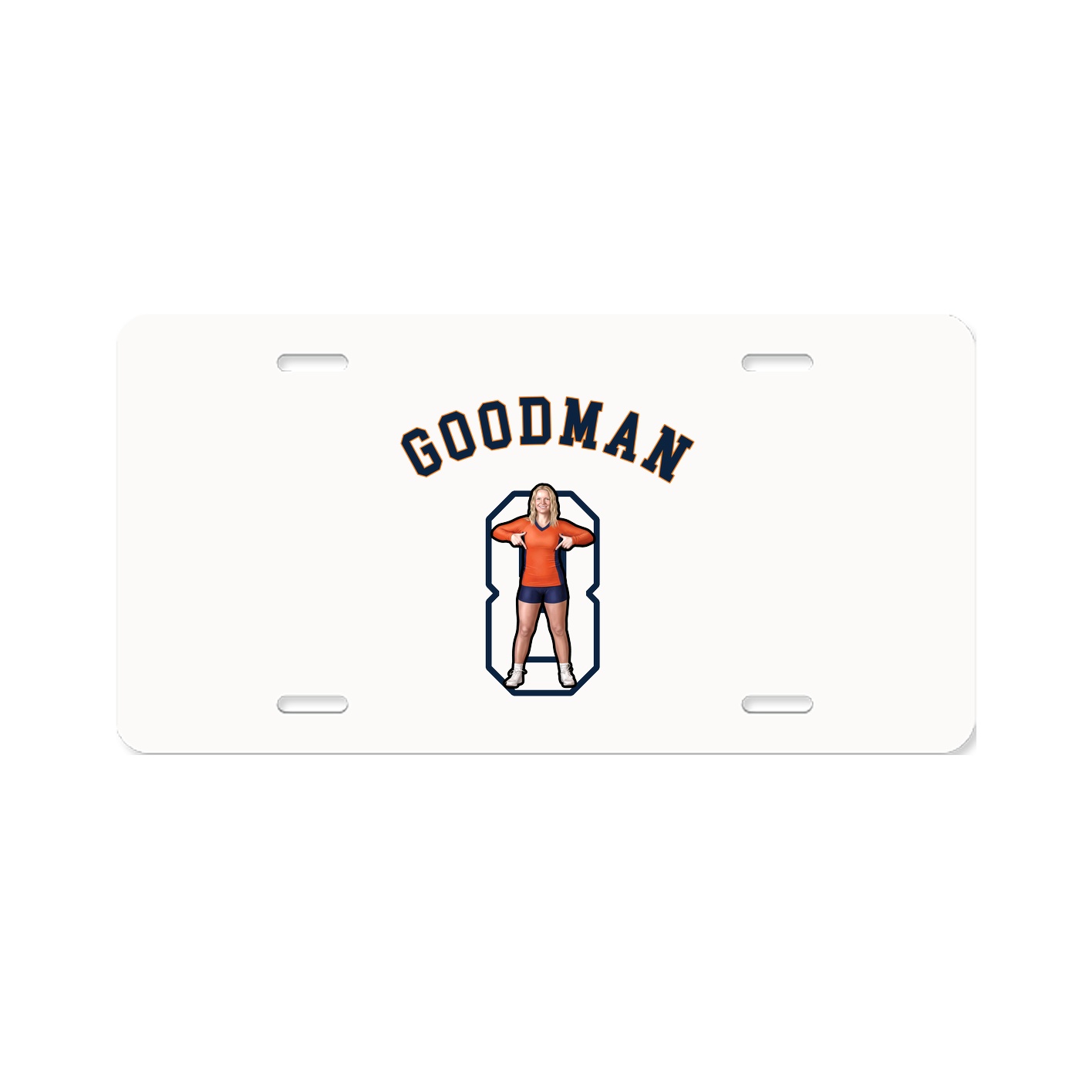 License Plate — Shirsey Arch in Classic