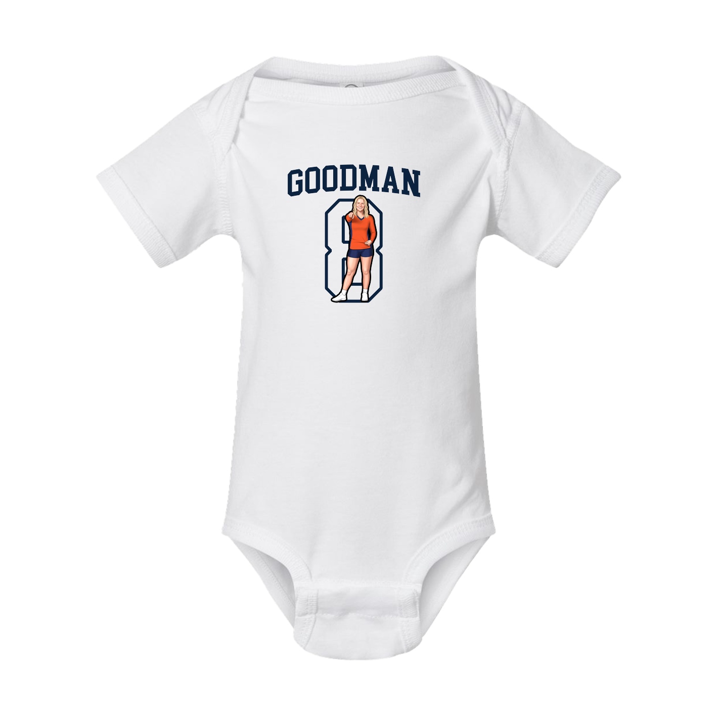 Baby Onesie — Shirsey in White