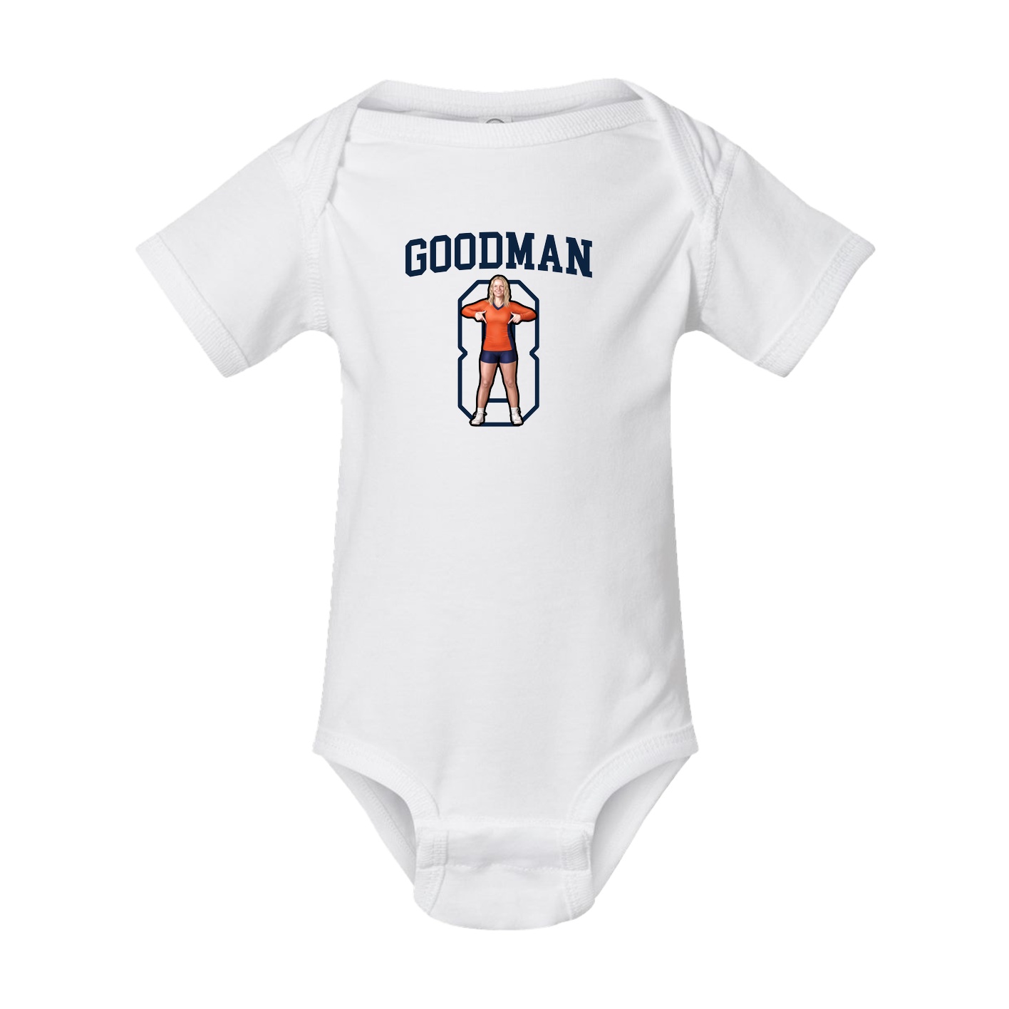 Baby Onesie — Shirsey in White