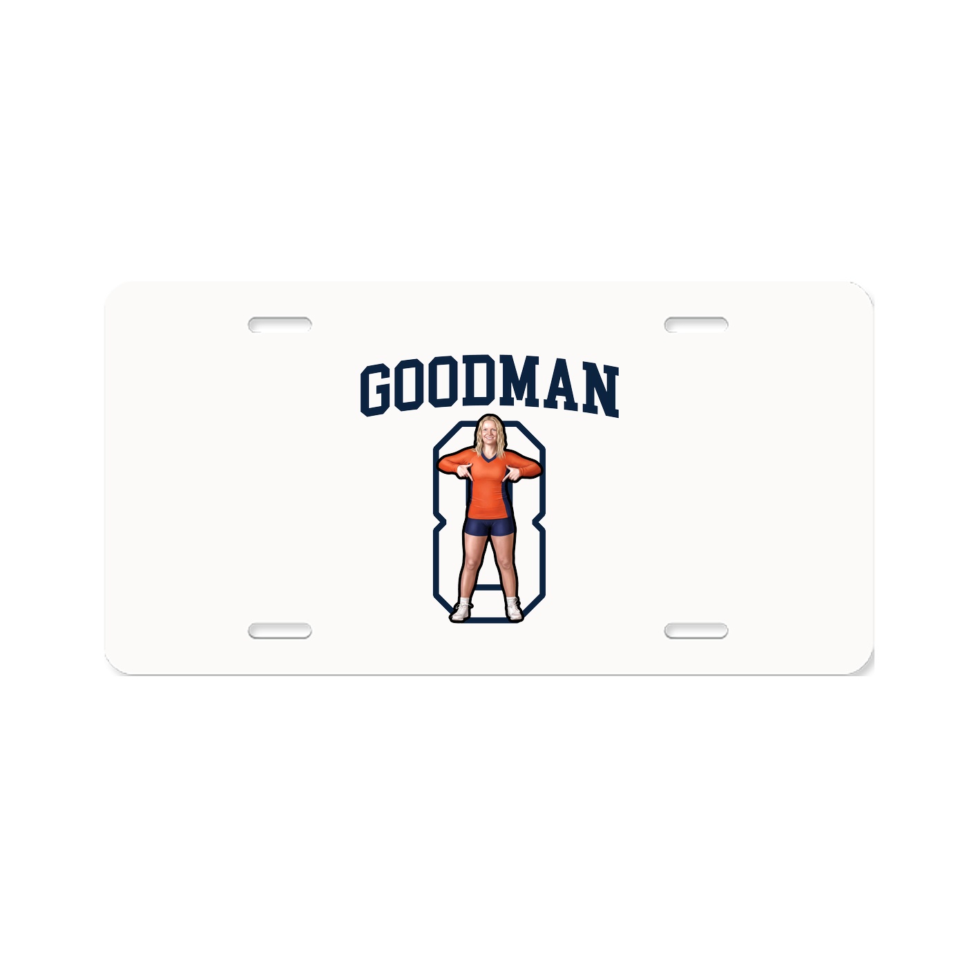License Plate — Shirsey in Classic