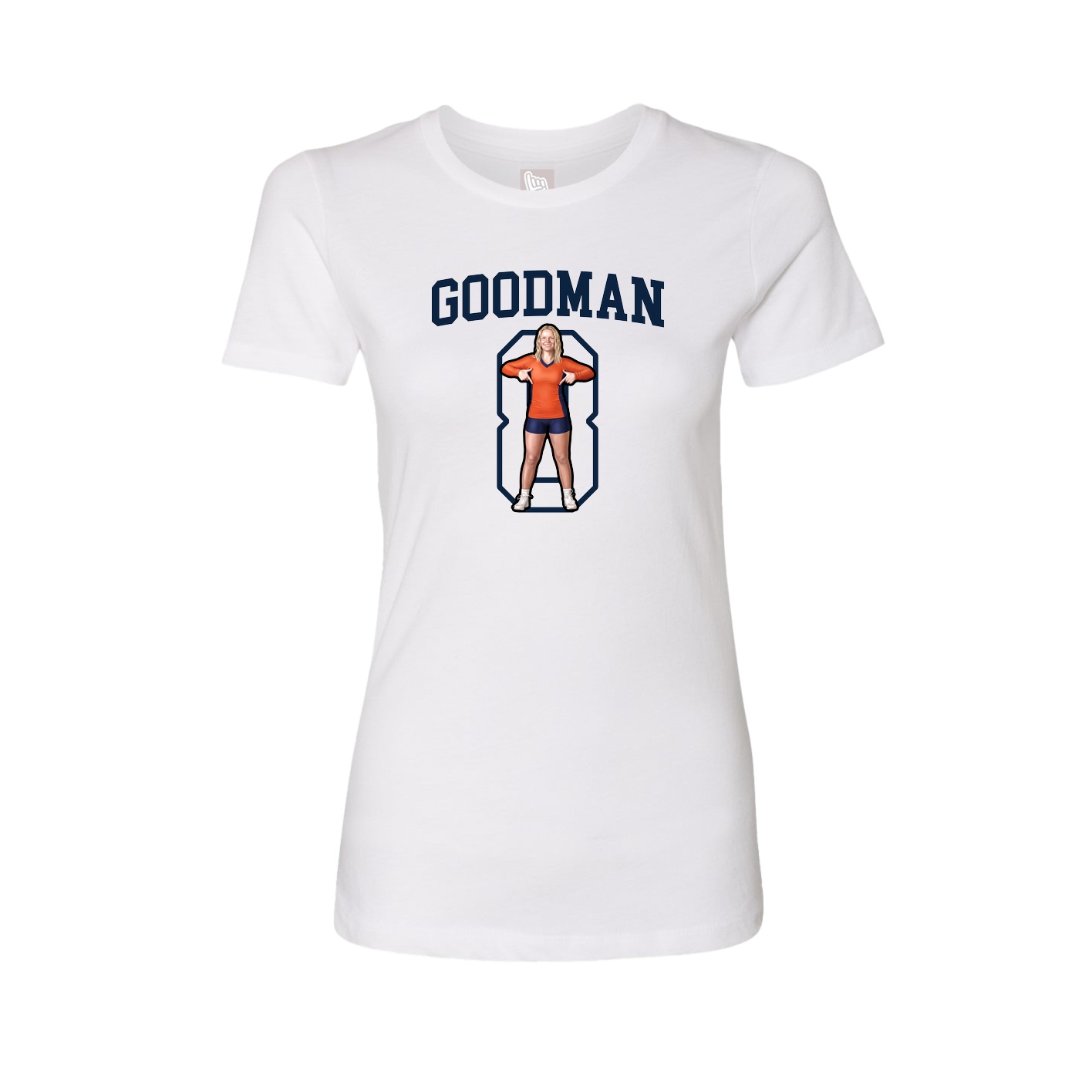Fitted Women's Tee — Shirsey in White