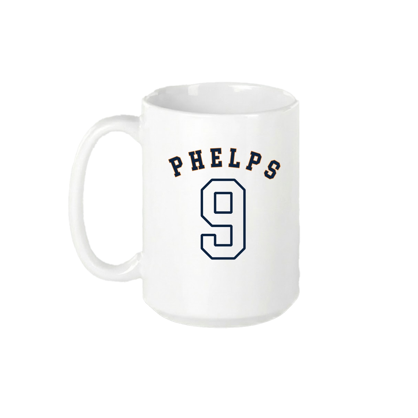 15oz Coffee Mug — Shirsey Arch in White