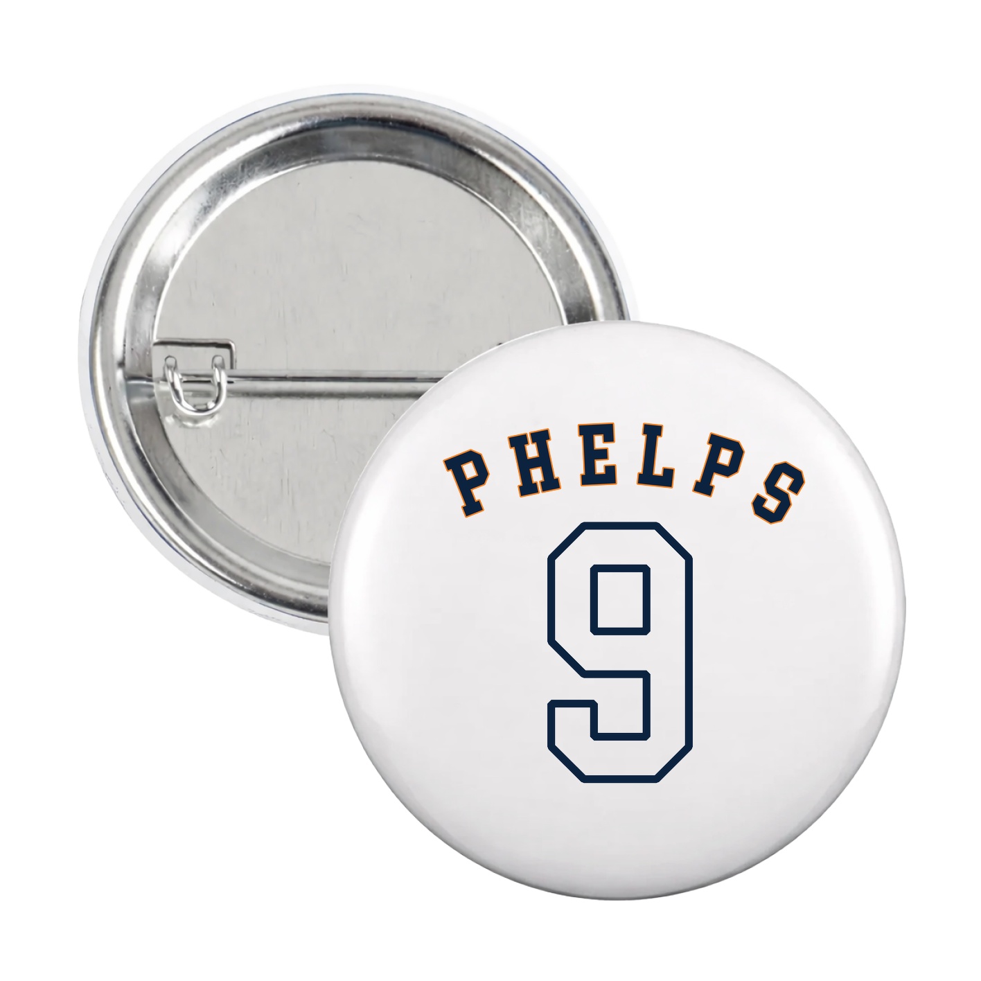 Game Day Button — Shirsey Arch in White