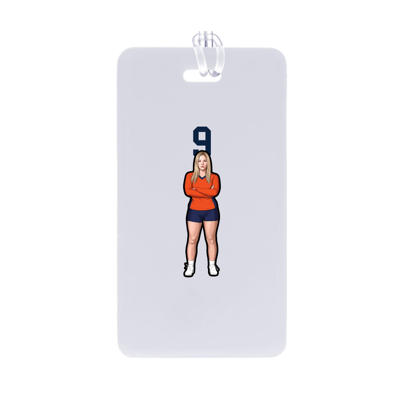 Bag Tag — Number Top in Classic