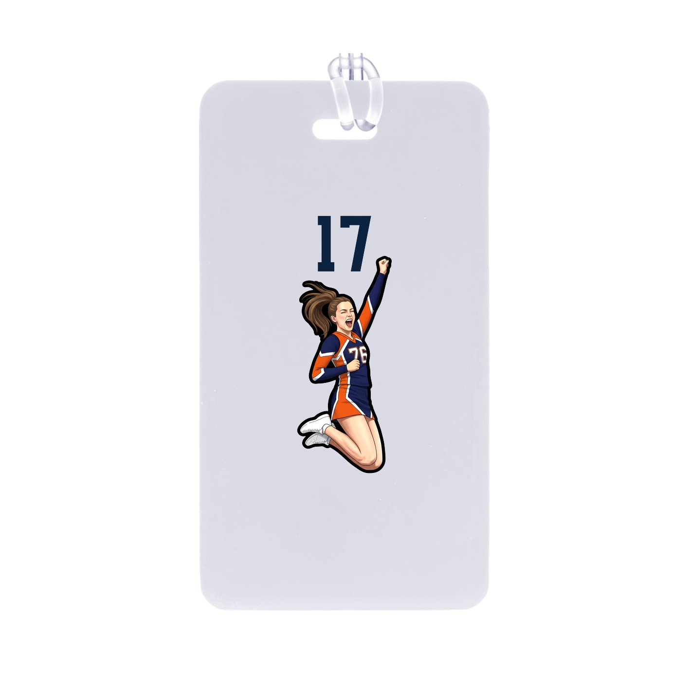 Bag Tag — Number Top in Classic