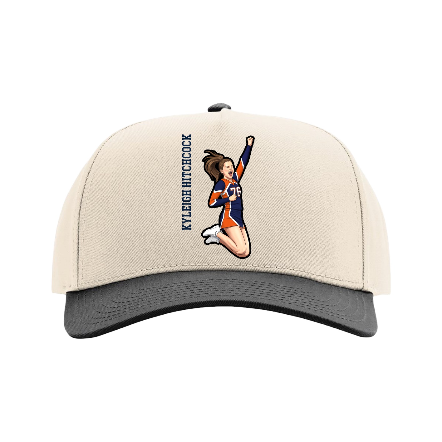 Full Fabric Five-Panel Champ Cap