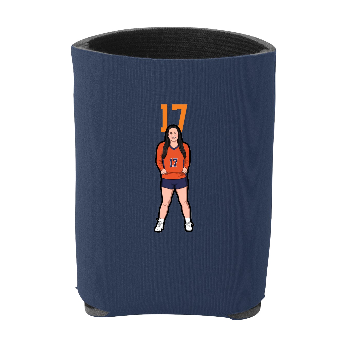 Can Holder — Number Top in Navy