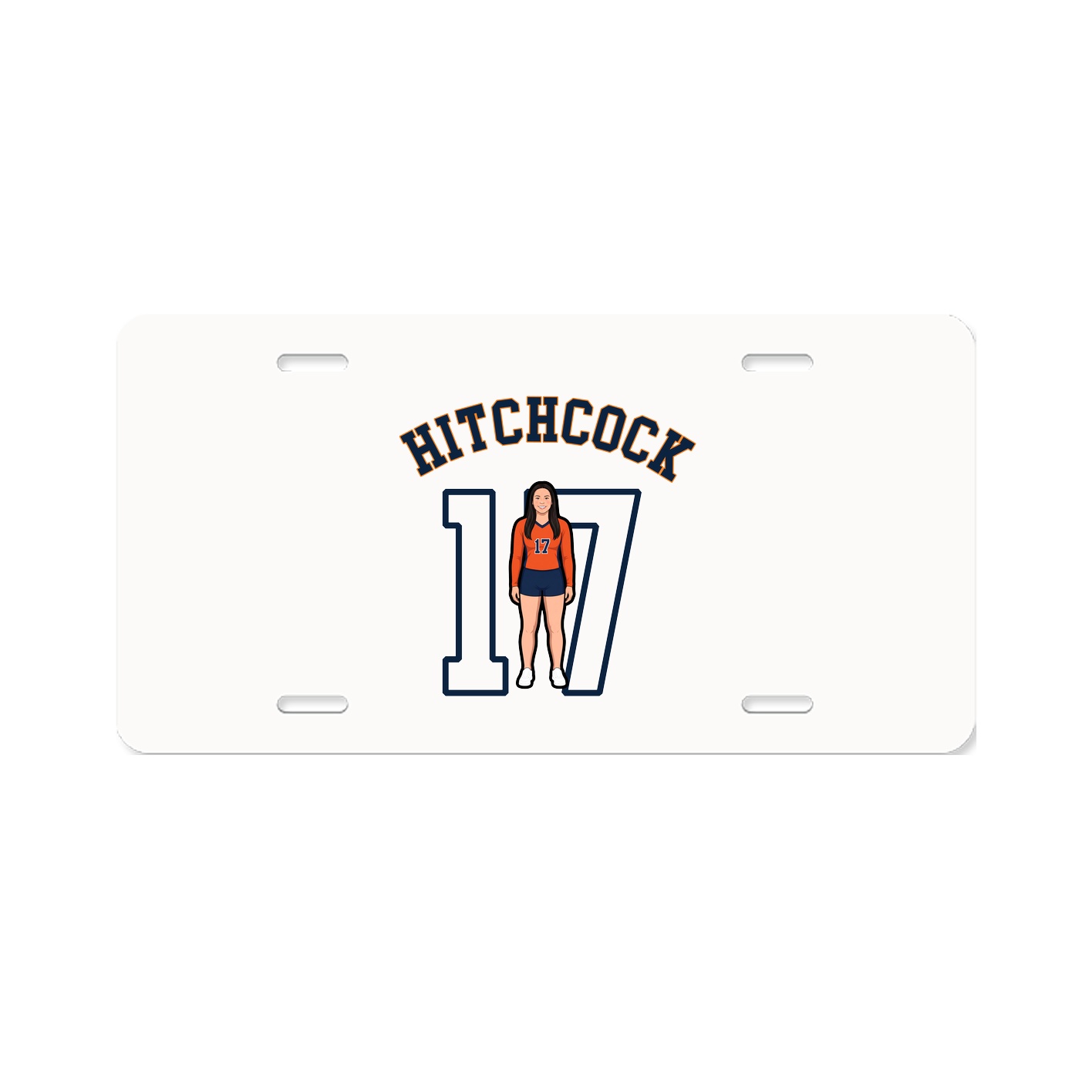 License Plate — Shirsey Arch in Classic