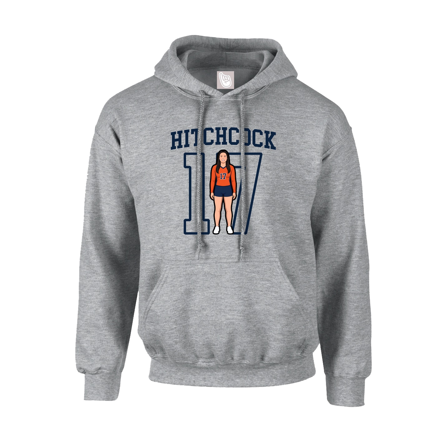 Youth Hoodie — Shirsey in Grey