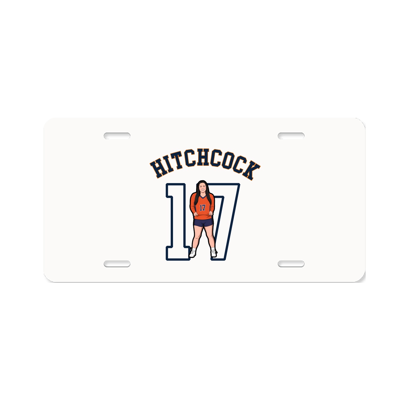 License Plate — Shirsey Arch in Classic