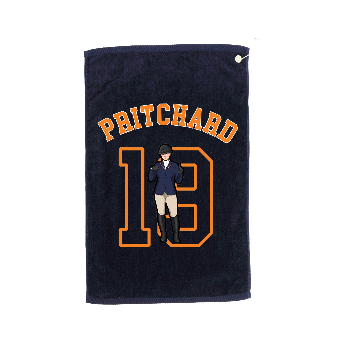 Golf Towel — Shirsey Arch in Navy
