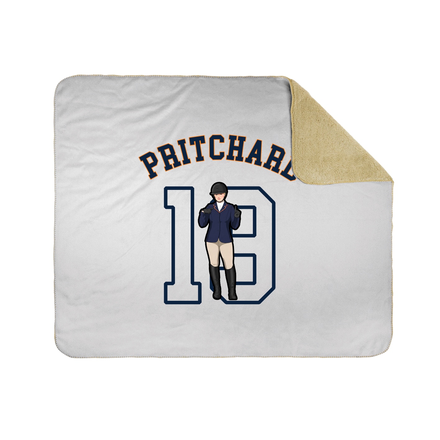 Throw Blanket — Shirsey Arch in White