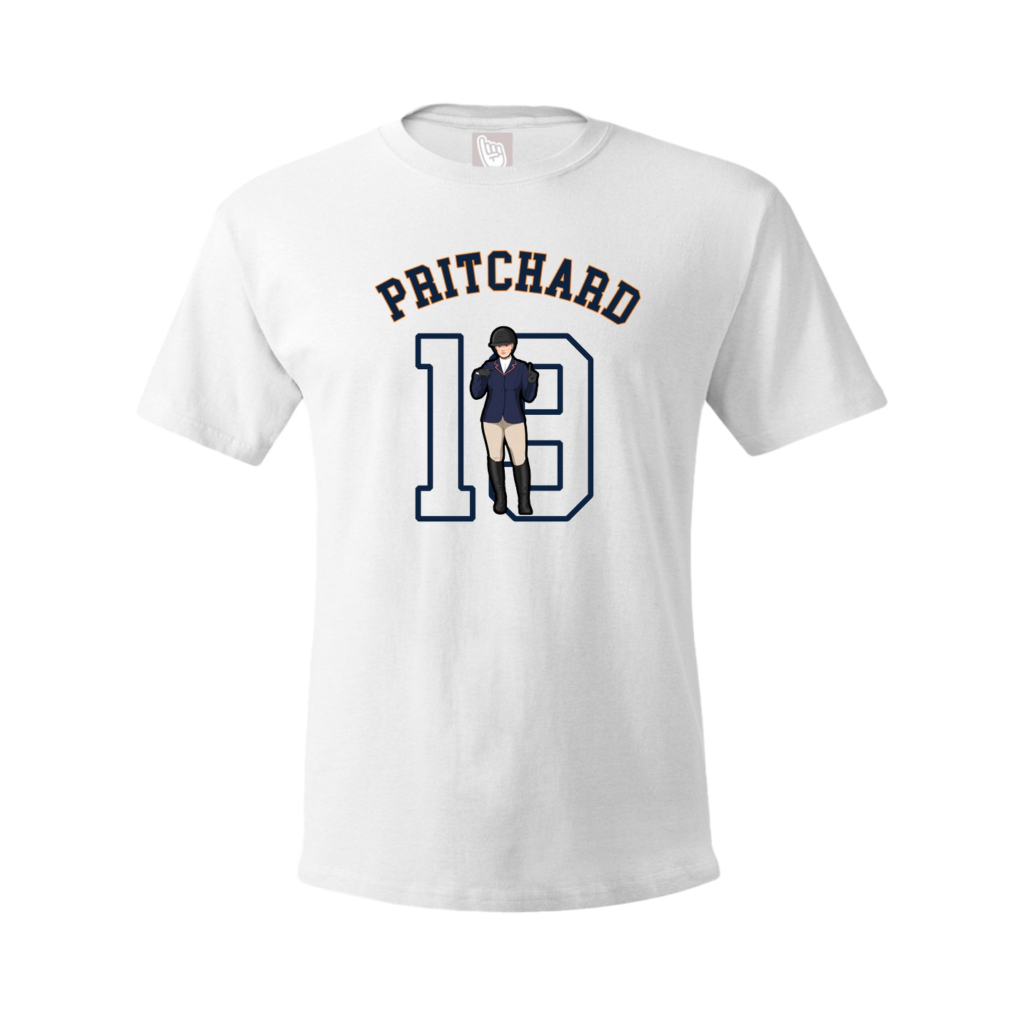 Tee — Shirsey Arch in White
