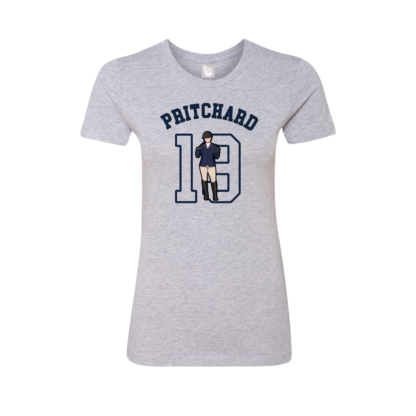 Womens Tee — Shirsey Arch in Grey