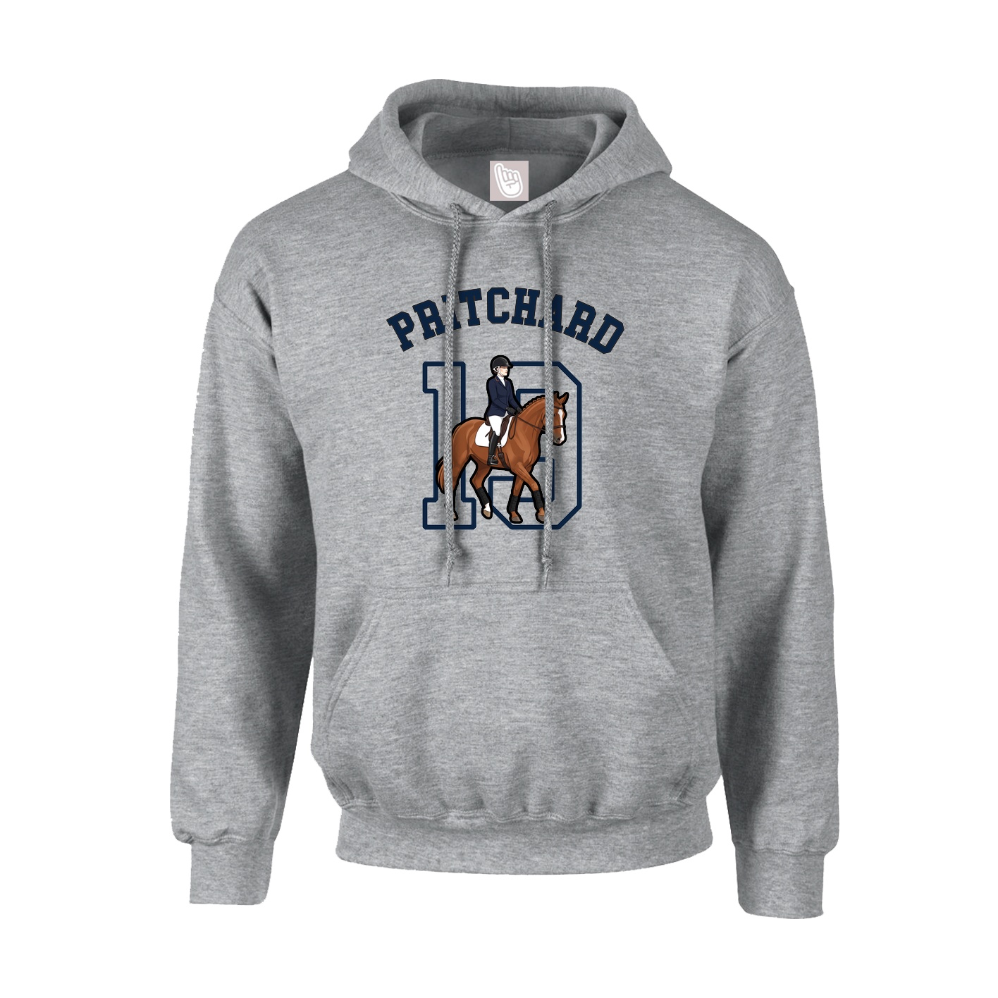 Hoodie — Shirsey Arch in Grey