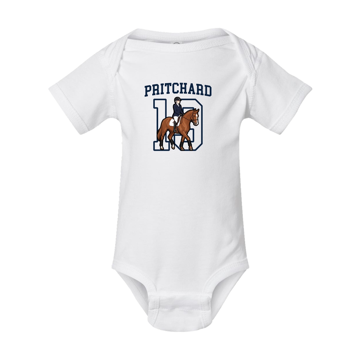 Baby Onesie — Shirsey in White