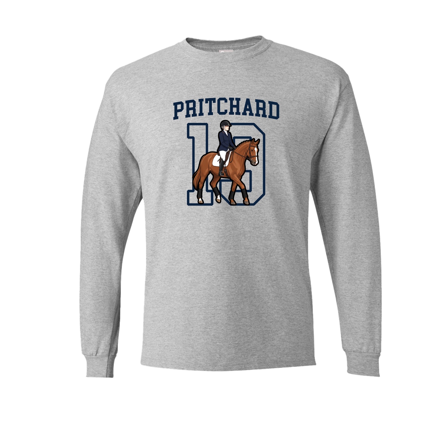 Long Sleeve Tee — Shirsey in Grey